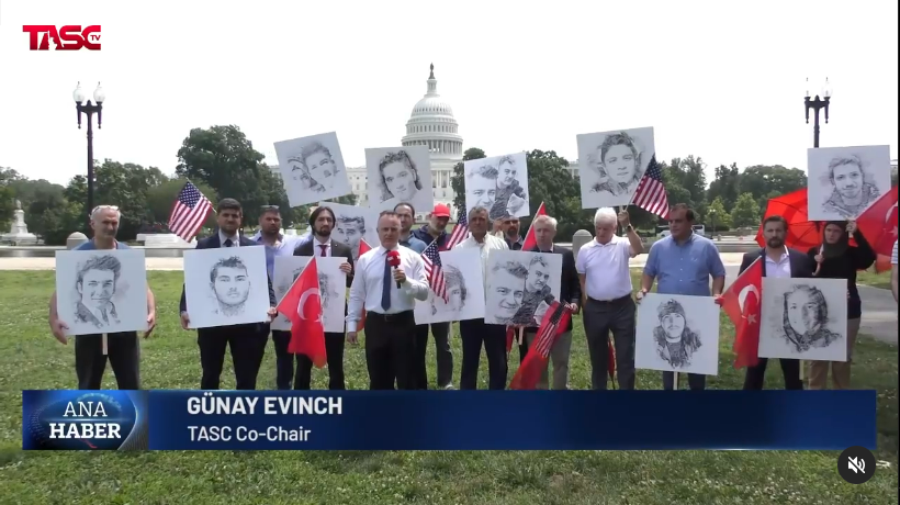 TASC Co-Chair Günay Evinch Statement on July 15th Coup Anniversary