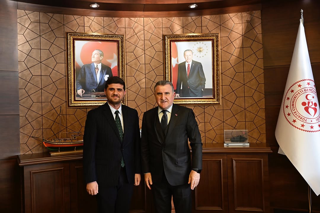 TASC Vice President Gökhan Doğan Meets Minister of Youth and Sports Osman Aşkın Bak