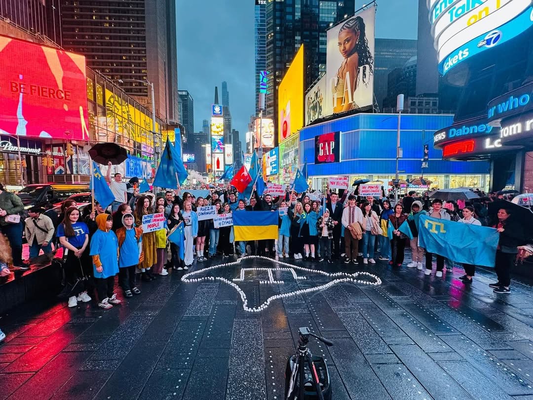 Commemorating the 80th Anniversary of the Crimean Tatar Deportation at Times Square